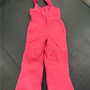 L.L. Bean Kids Bright Pink Overalls